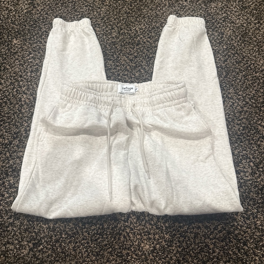 Forever 21 Light Gray Pajama Pants